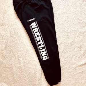 Wrestling Sweat Pants Youth XL BLACK